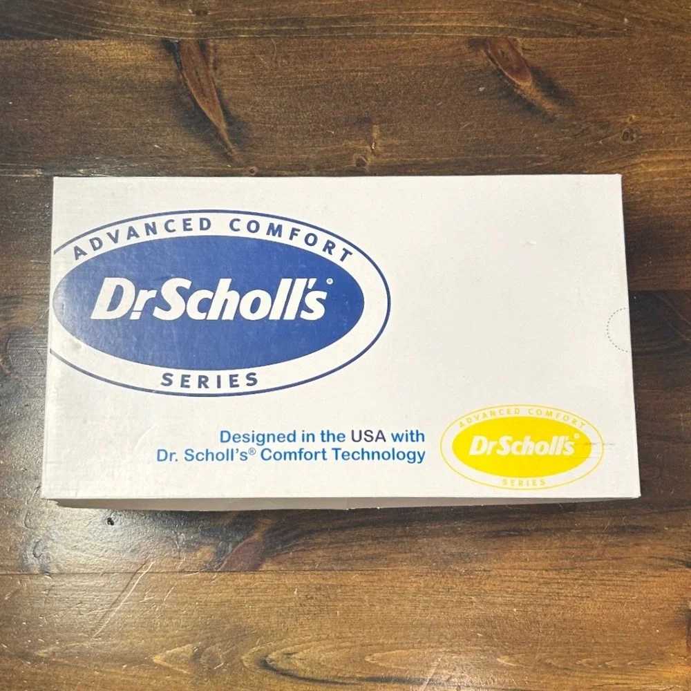 Dr. Scholl's Wedge Sandals 9 Black Advanced Comfort Summer Shoes Orthopedic